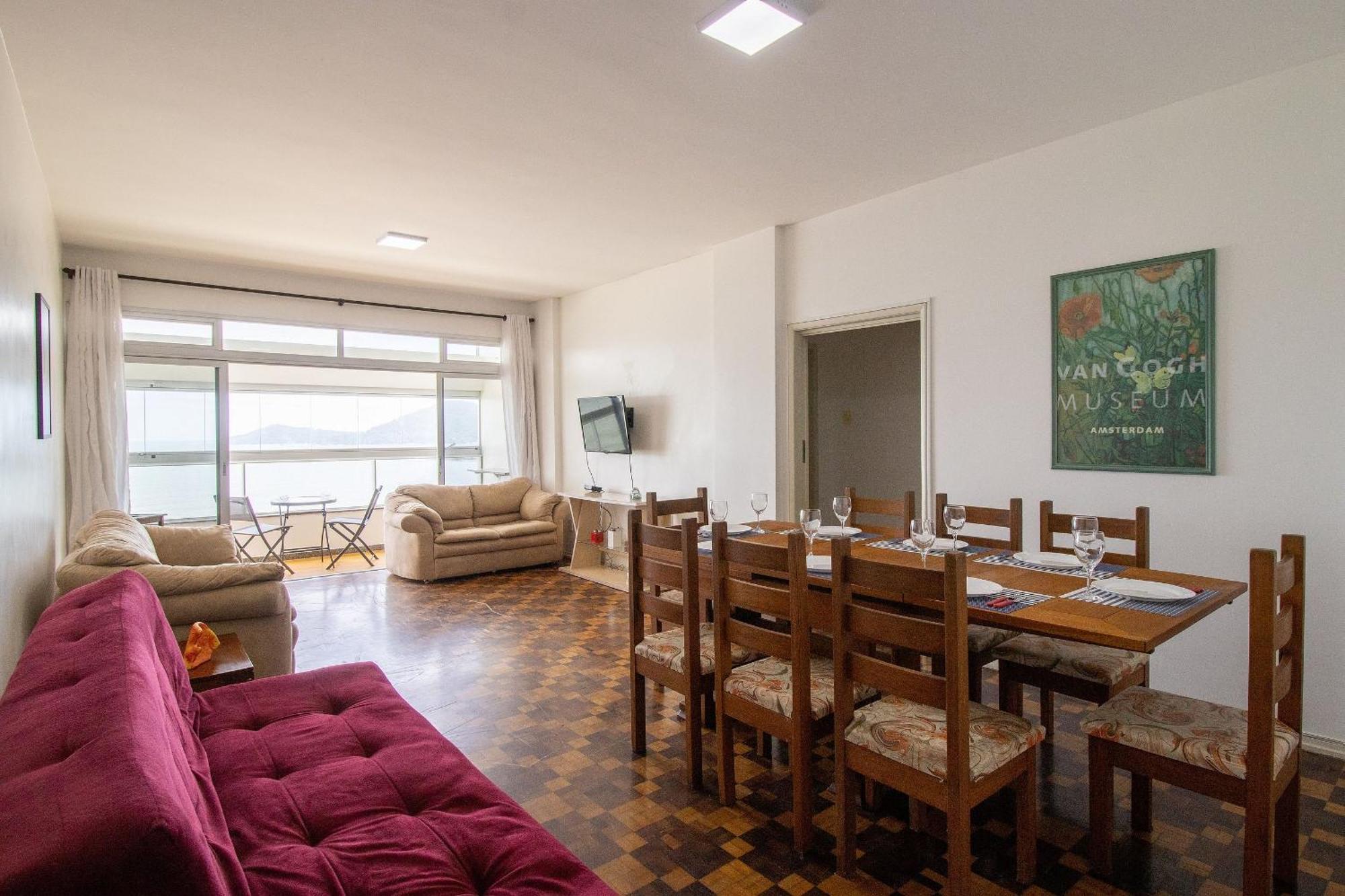 Apartamento Pkn132 - Amplo, Frente Mar, Sacada, 3 Dorm Balneario Camboriu